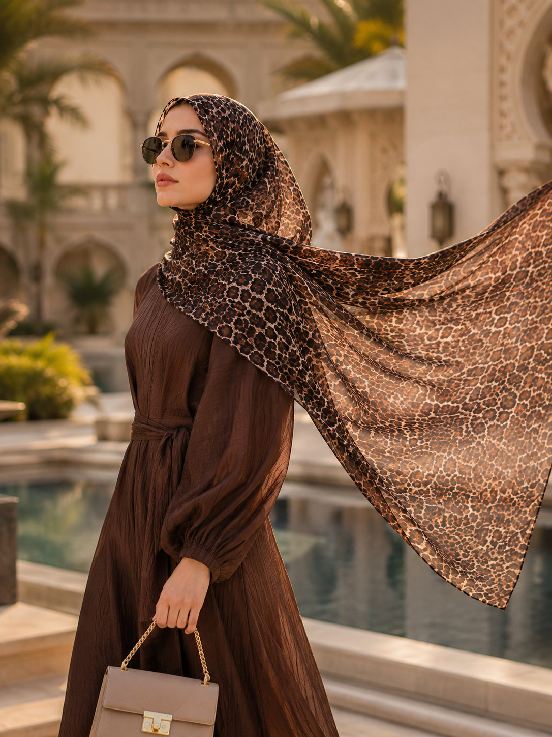 Mocha Brown Leopard