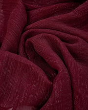 Burgundy Shimmer Georgette Hijab
