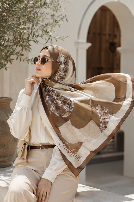 Mocha Muse Silk Hijab