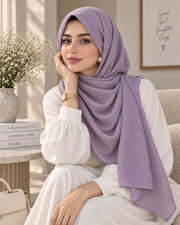 Pastel Lavender-Modal cotton Hijab