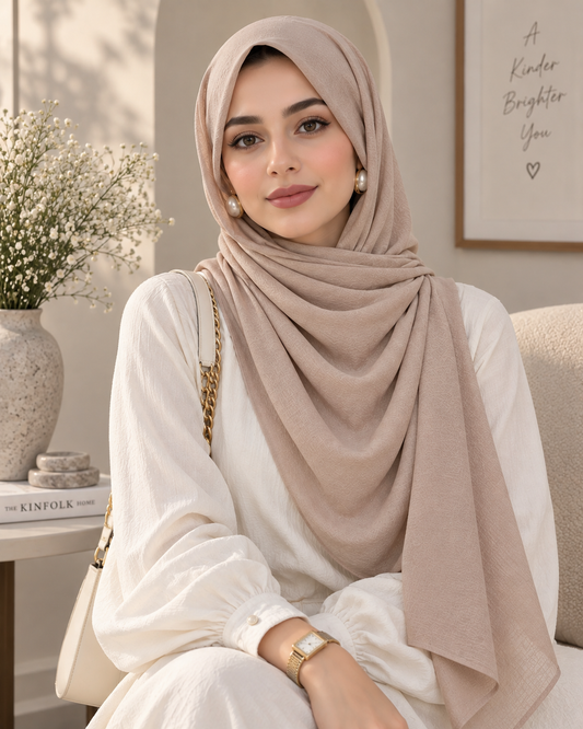 Nude — Modal Cotton Hijab
