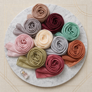 Blush Pink — Organza Shimmer Hijab